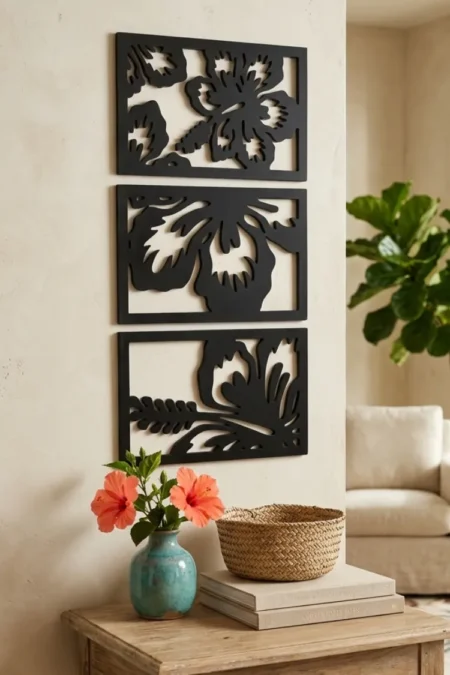 Anayat Floral MDF Trio