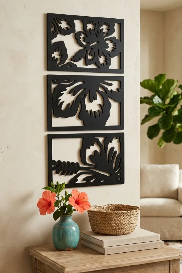 Anayat Floral MDF Trio