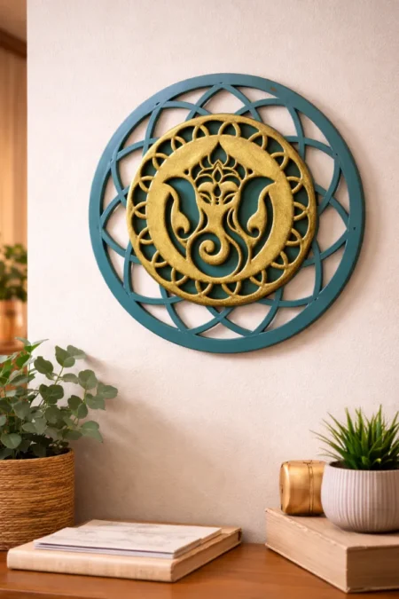 Anayat Ganesha MDF Mandala 2In1