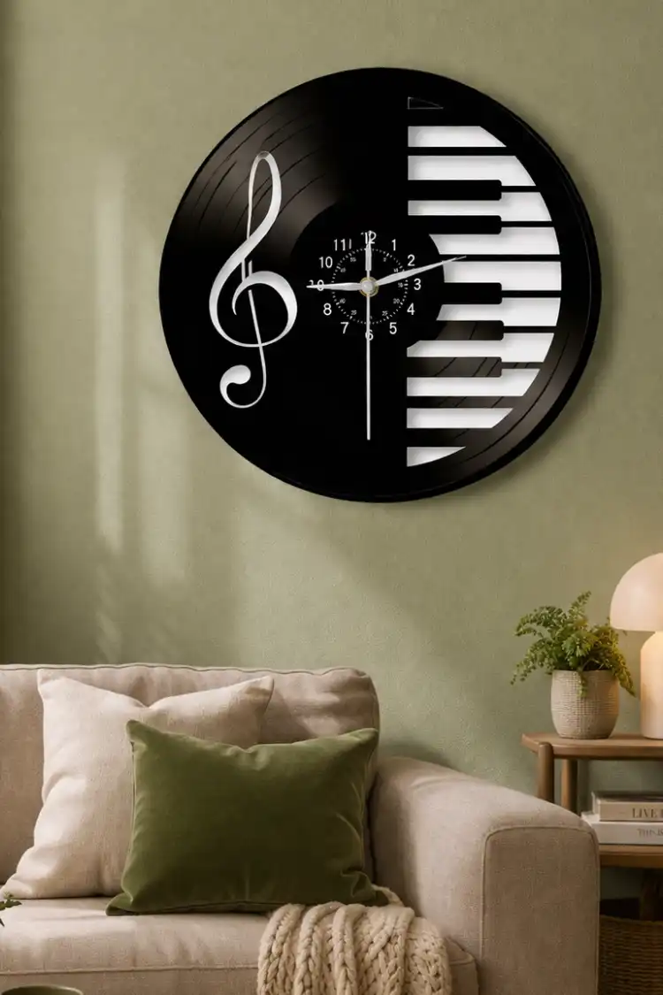 Anayat Music Wall Clock