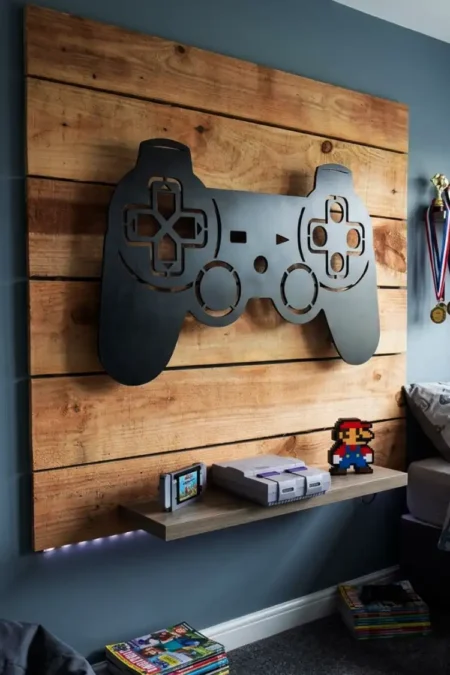 Anayat Gaming Controller Wall Art