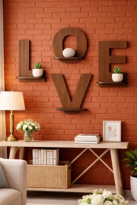 Anayat LOVE Wall Shelves