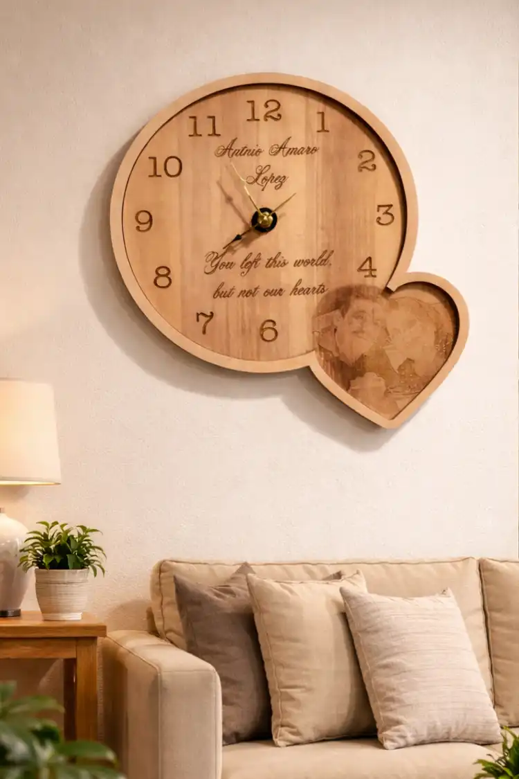 Anayat Memory Wall Clock