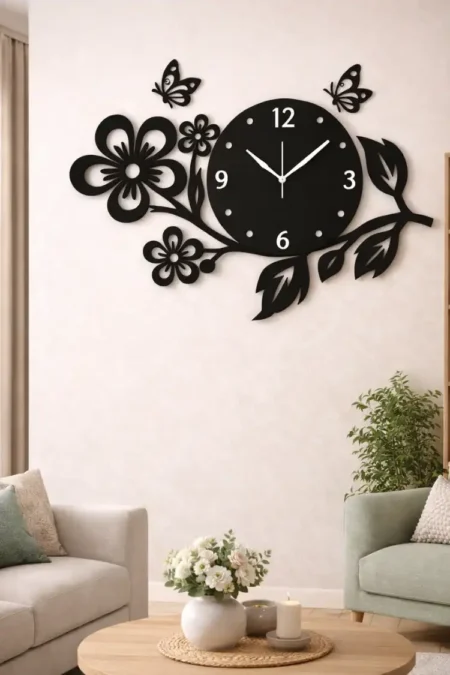 Anayat Floral Wall Clock