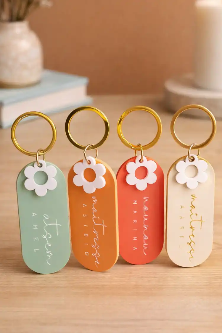 Anayat Personalized Name Keychain