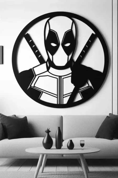 Anayat Deadpool MDF Decor