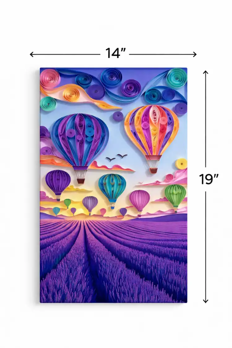 Anayat Dreamscape Balloons Canvas - Image 2