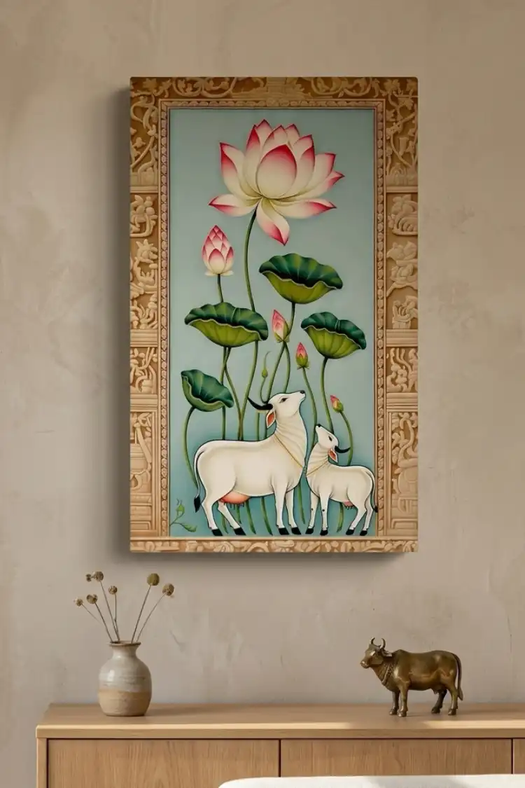 Anayat Lotus Harmony Canvas