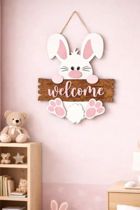 Anayat Bunny Welcome Decor