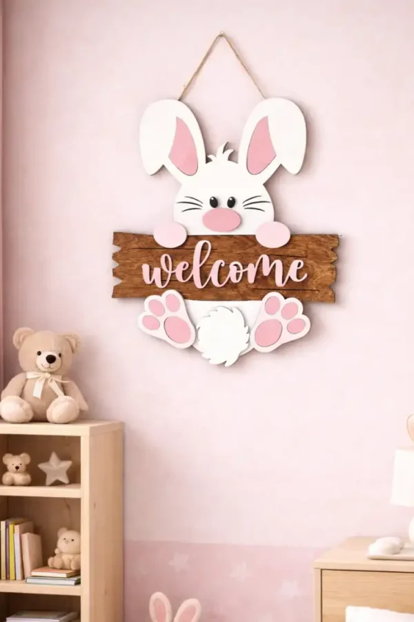 Anayat Bunny Welcome Decor