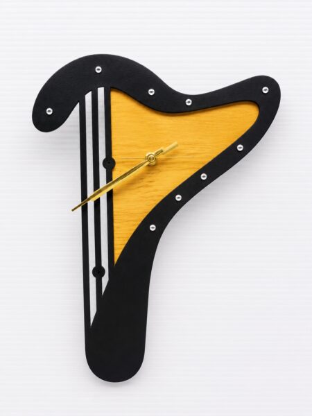 Anayat Harp Wooden Wall Clock