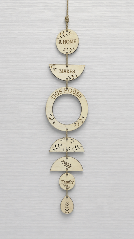 Anayat Family Home Wooden Wall Hanging Decor
