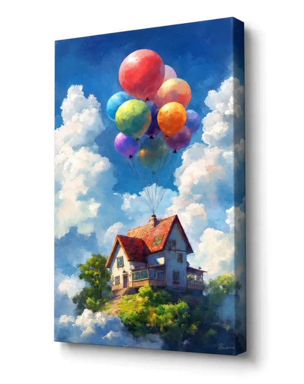 Anayat Dreamy Sky Escape Canvas Wall Painting