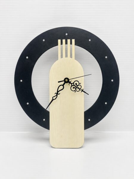 Anayat Modern Ring MDF Wall Clock