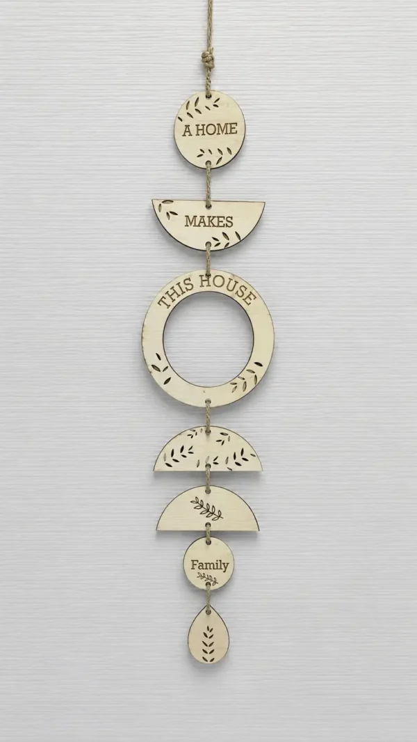 Anayat Family Home Wooden Wall Hanging Decor