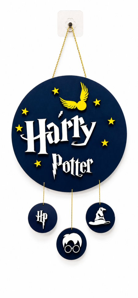 Anayat Harry Potter Inspired Wooden Hanging Wall Decor