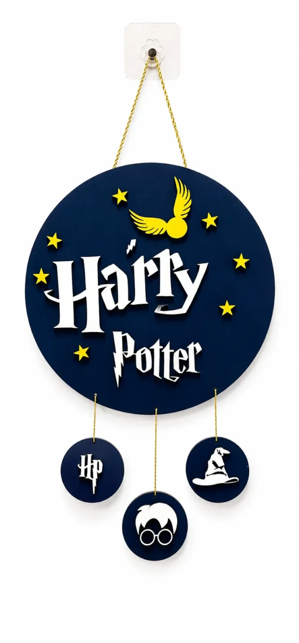 Anayat Harry Potter Inspired Wooden Hanging Wall Decor
