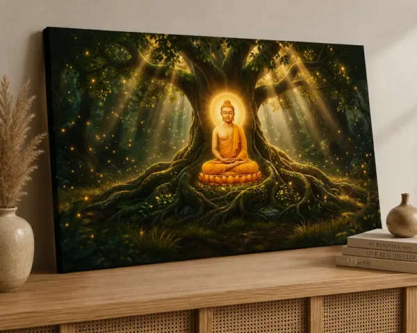 Anayat Buddha Enlightenment Canvas