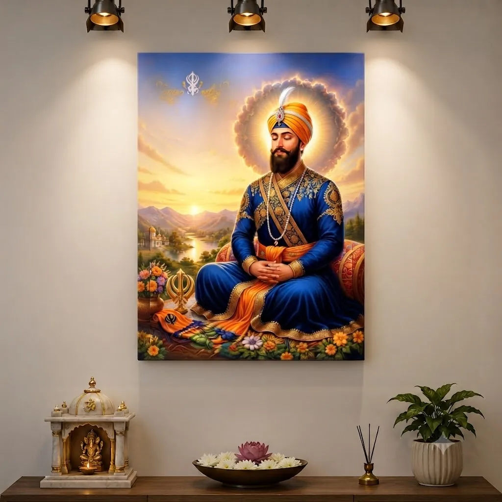 Anayat Guru Gobind Singh Ji Canvas - Image 6