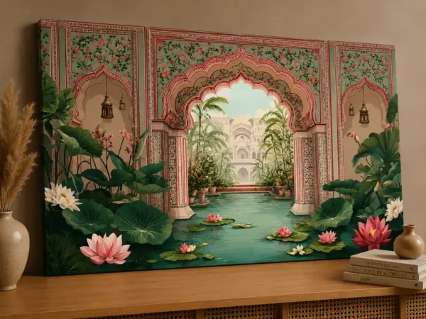 Anayat Lotus Garden Palace Canvas