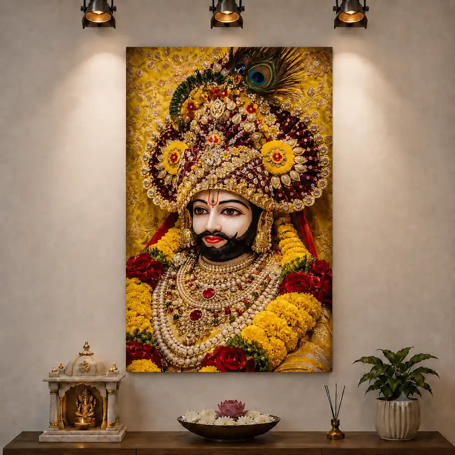 Anayat Ornate Hindu Deity Canvas