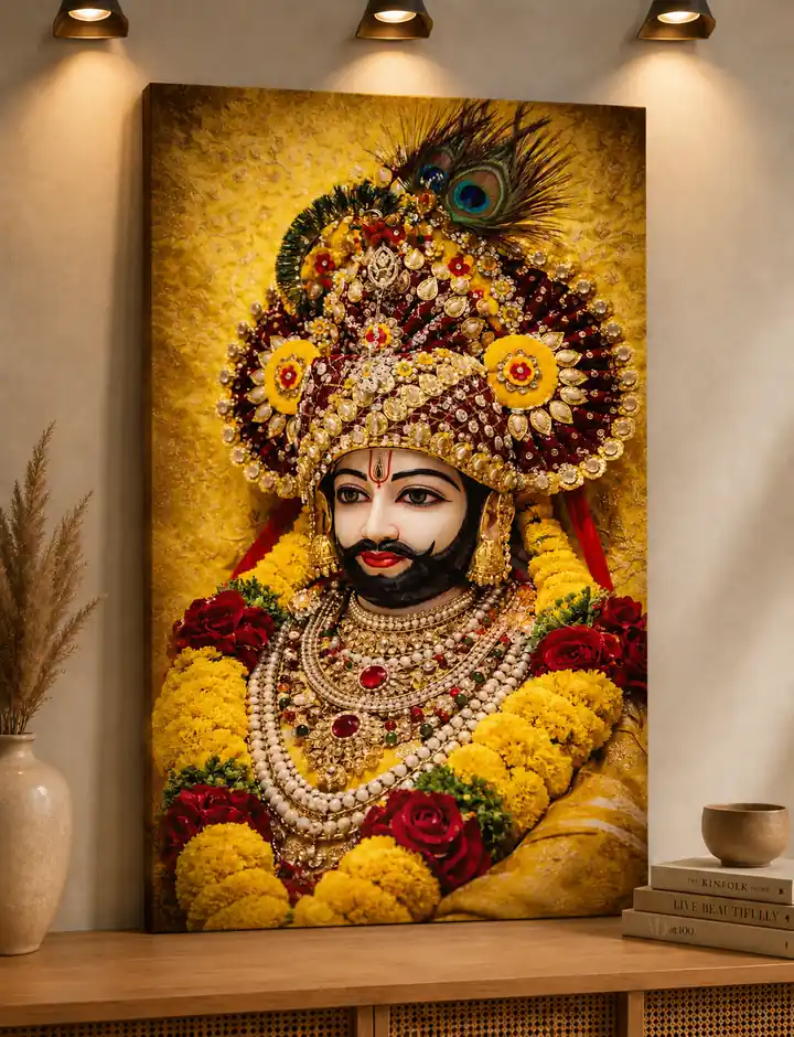 Anayat Ornate Hindu Deity Canvas - Image 2