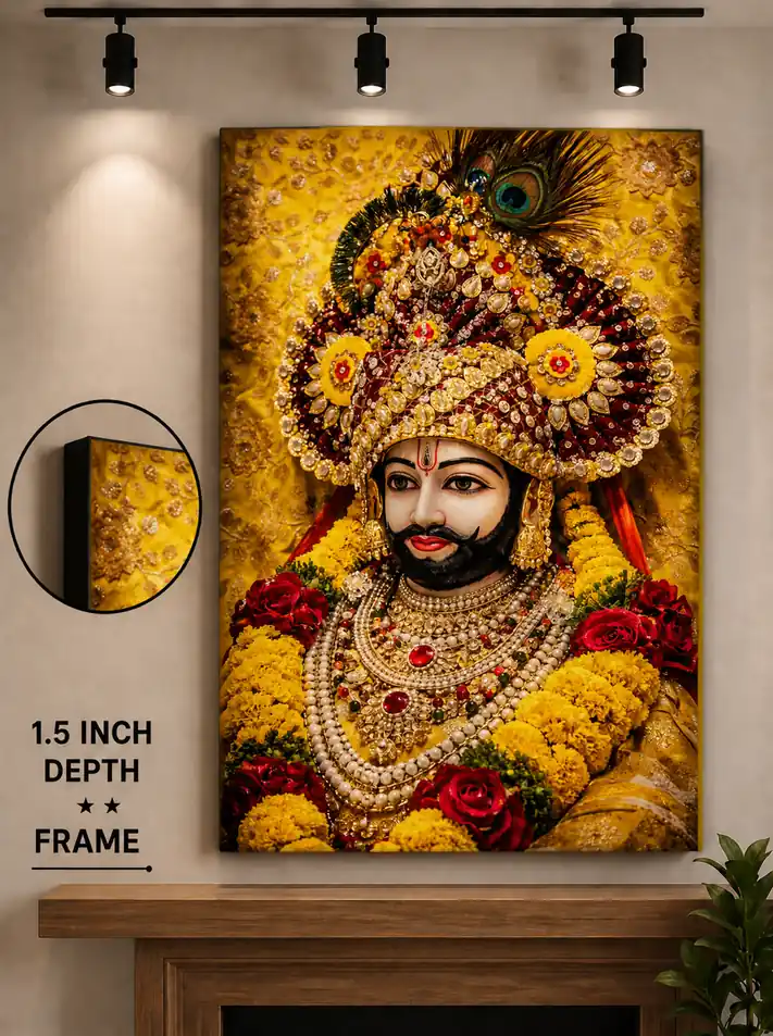 Anayat Ornate Hindu Deity Canvas - Image 3