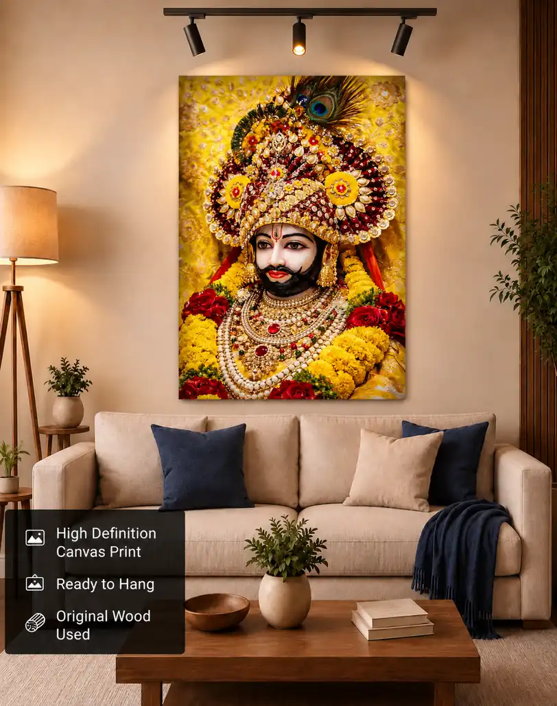 Anayat Ornate Hindu Deity Canvas - Image 4