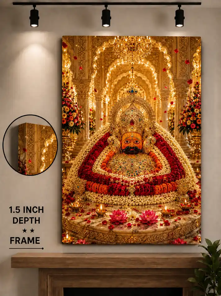 Anayat Hindu Temple Devotional Canvas - Image 3