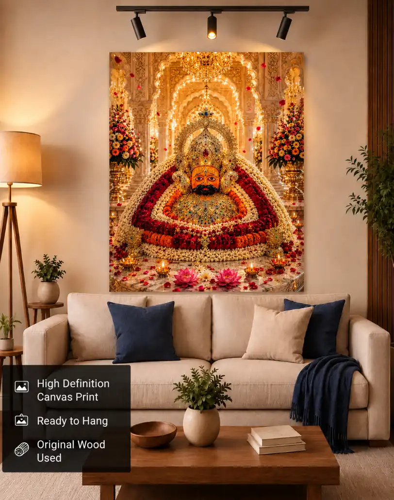 Anayat Hindu Temple Devotional Canvas - Image 4